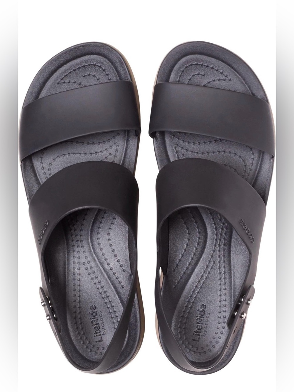 NWT Brooklyn Low Wedge Crocs Women’s Size 9 - Picture 7 of 10